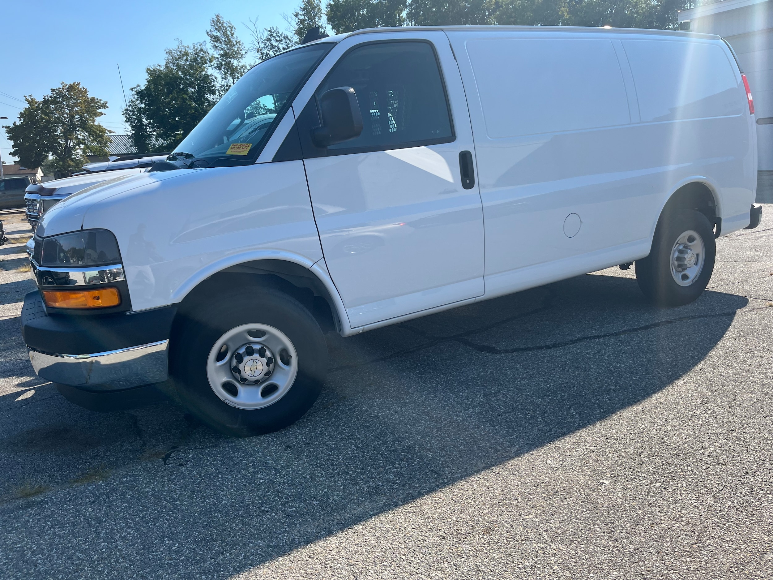 Certified 2022 Chevrolet Express Cargo Work Van with VIN 1GCWGAFP3N1223800 for sale in Auburn, ME