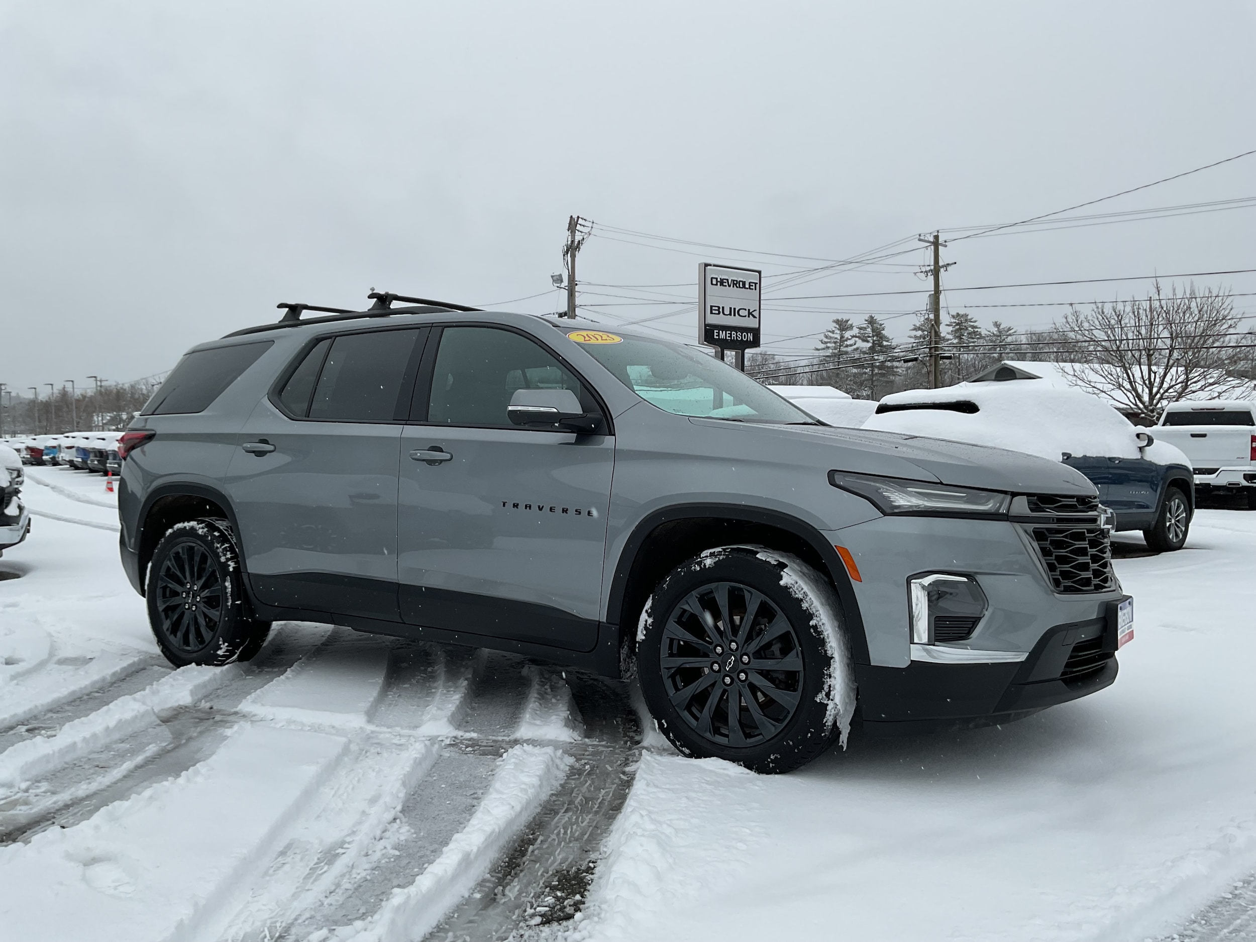 Certified 2023 Chevrolet Traverse RS with VIN 1GNEVJKW0PJ293182 for sale in Auburn, ME