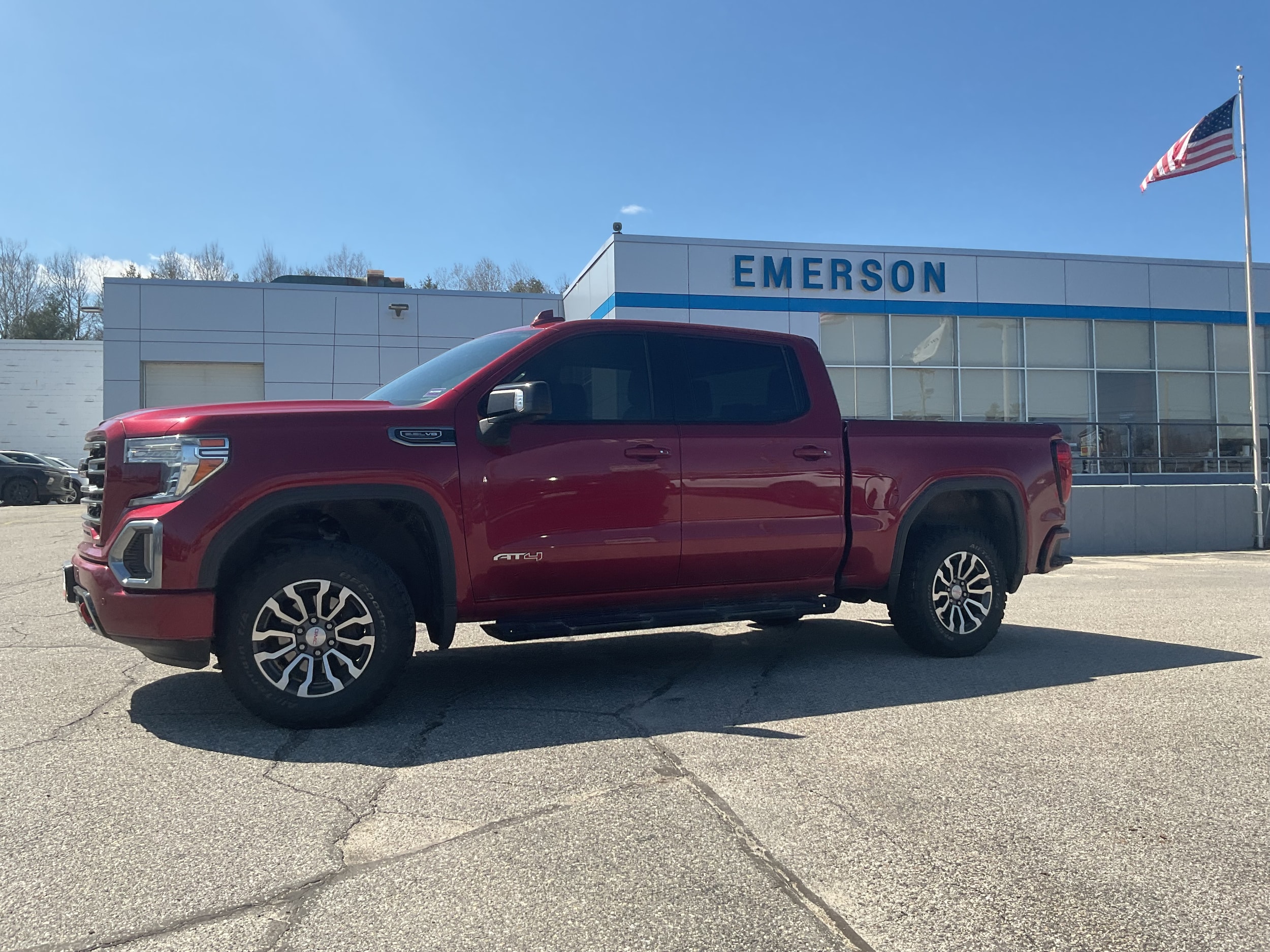 Certified 2020 GMC Sierra 1500 AT4 with VIN 1GTP9EED3LZ325061 for sale in Auburn, ME
