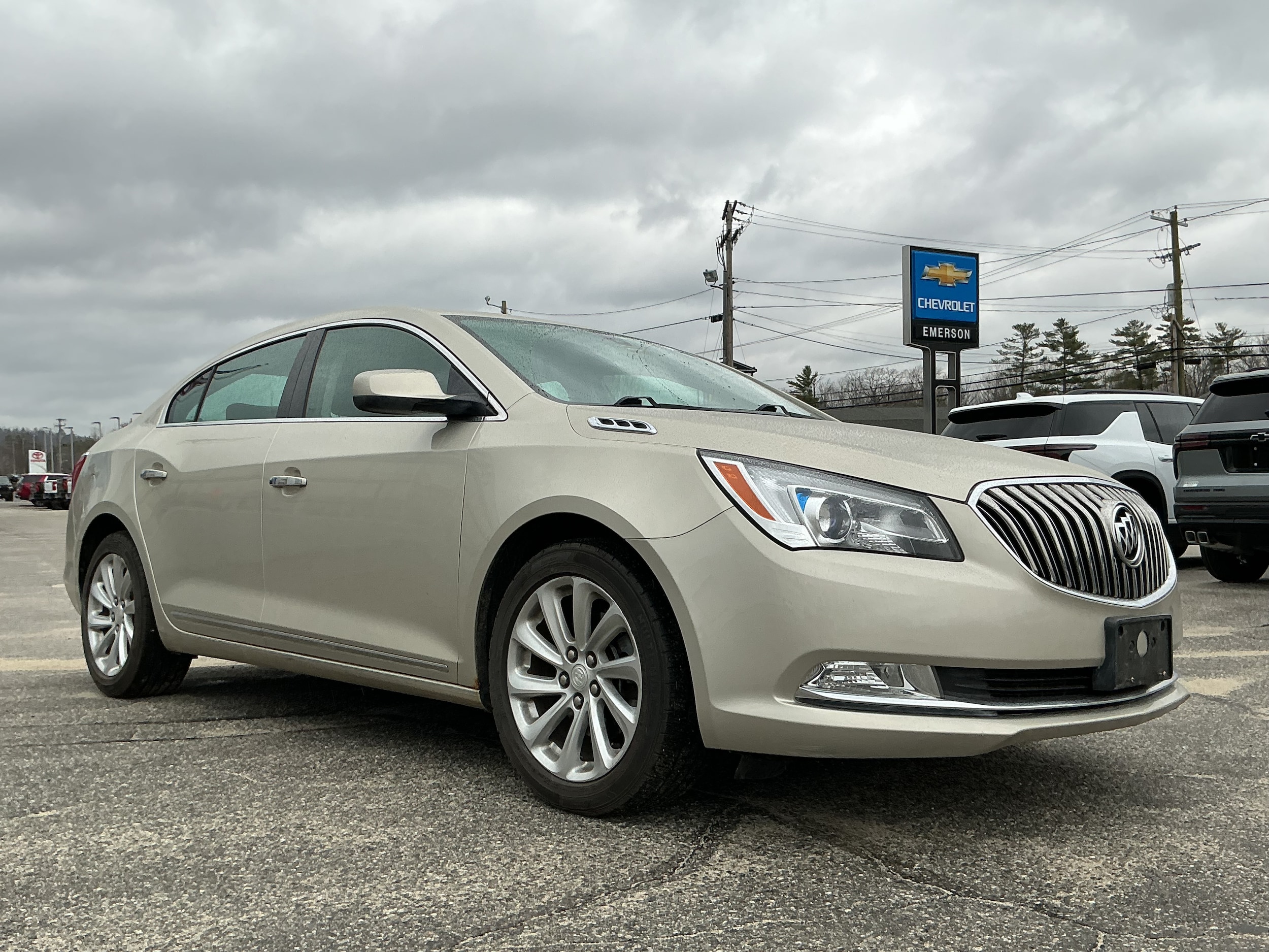 Used 2014 Buick LaCrosse Base with VIN 1G4GA5G32EF292842 for sale in Auburn, ME