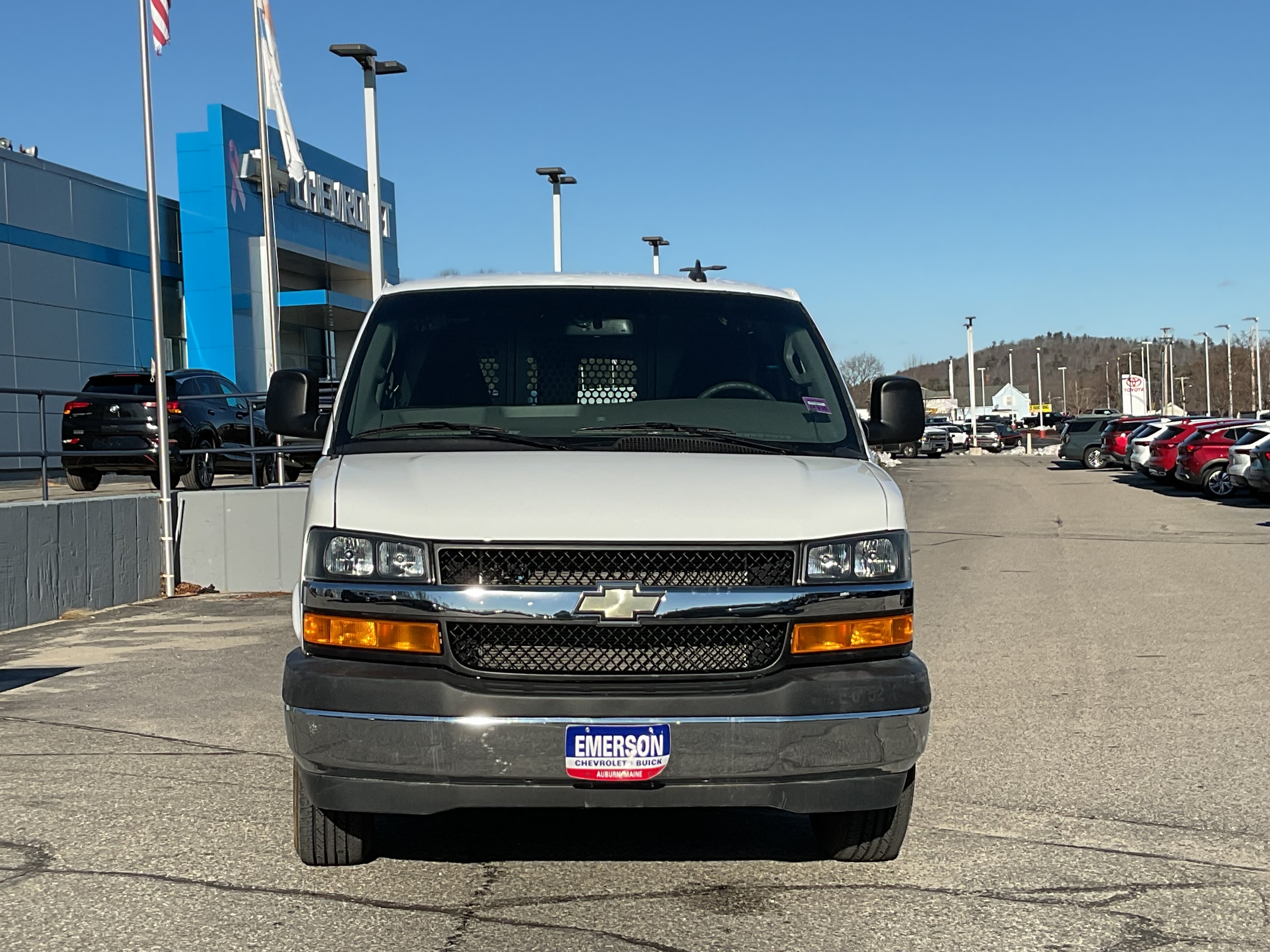 Certified 2023 Chevrolet Express Cargo Work Van with VIN 1GCWGAFP1P1142426 for sale in Auburn, ME