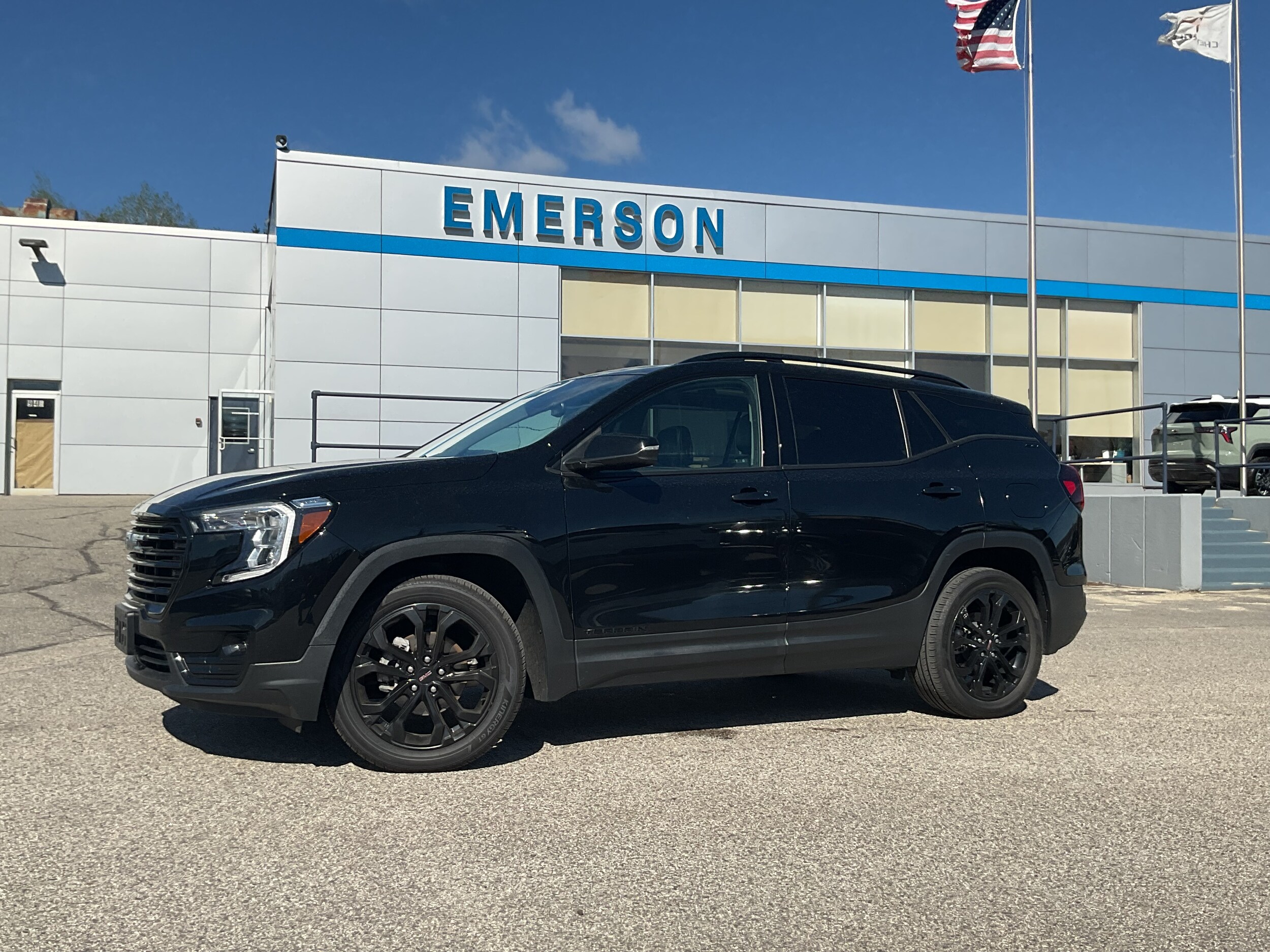 Certified 2022 GMC Terrain SLT with VIN 3GKALVEV2NL266356 for sale in Auburn, ME