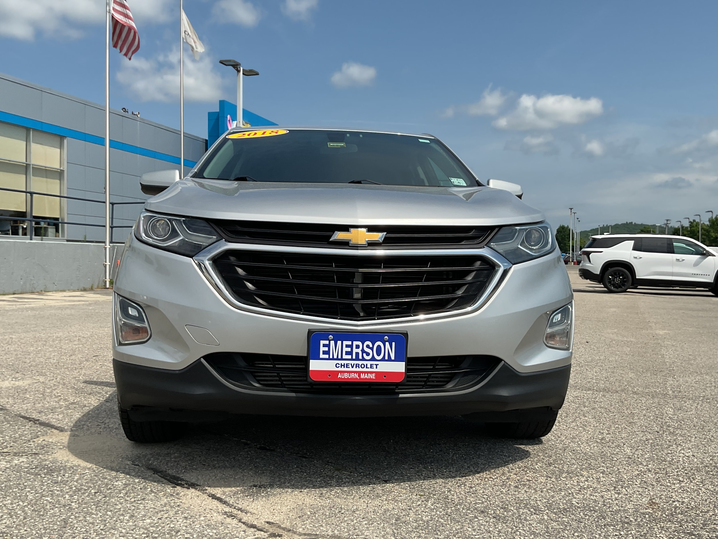 Used 2018 Chevrolet Equinox LT with VIN 2GNAXSEV3J6142813 for sale in Auburn, ME