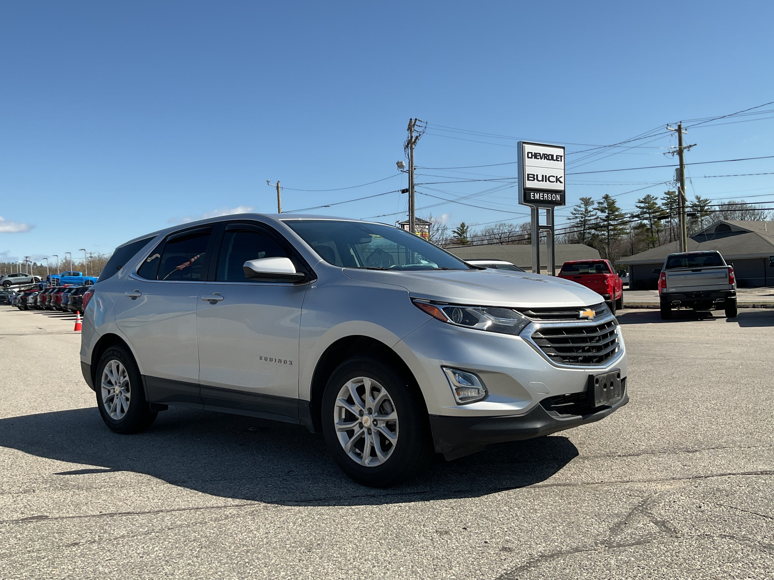 Certified 2021 Chevrolet Equinox LT with VIN 3GNAXUEV2MS173049 for sale in Auburn, ME