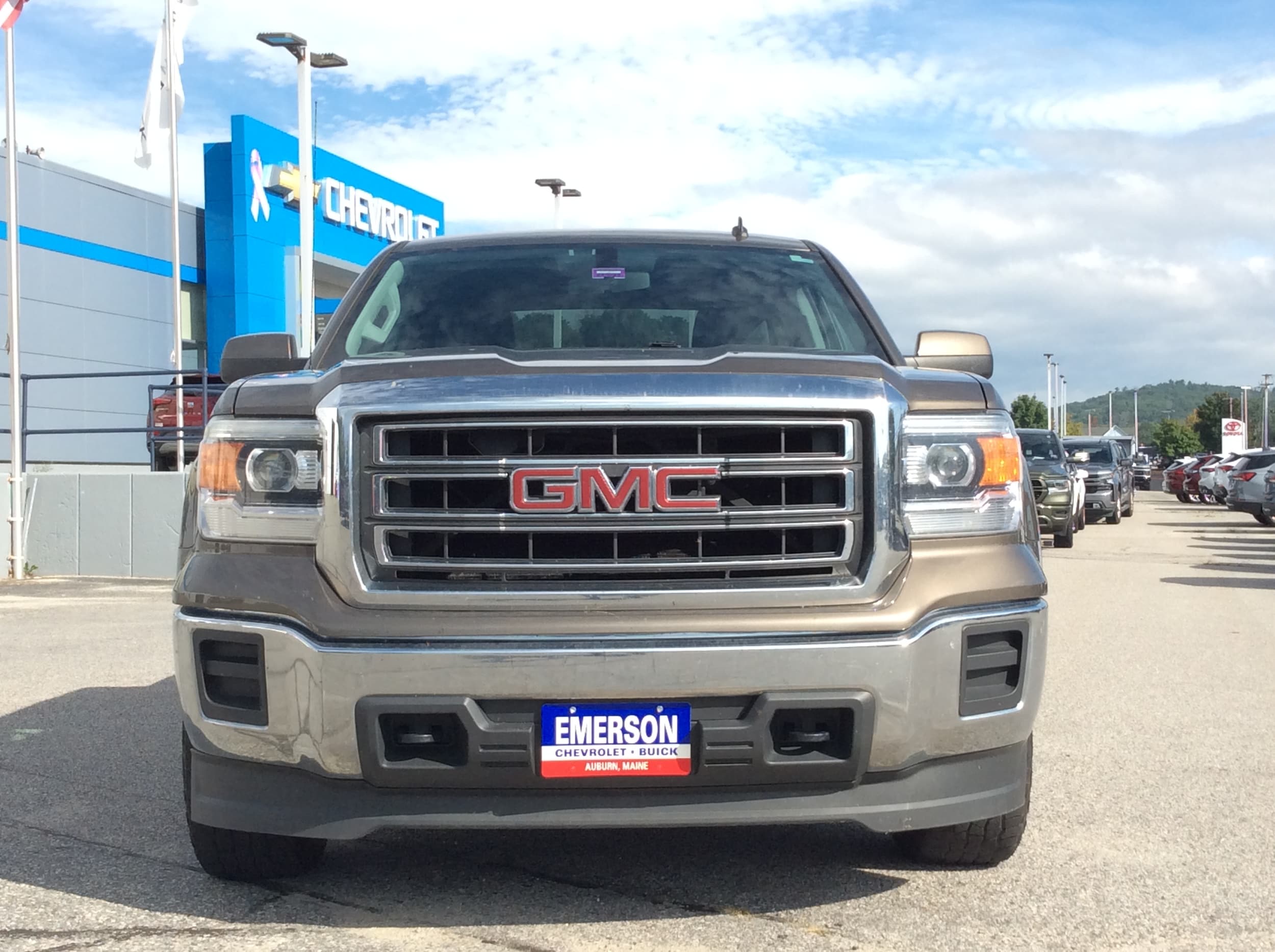 Used 2014 GMC Sierra 1500 SLE with VIN 3GTU2UEH6EG293200 for sale in Auburn, ME