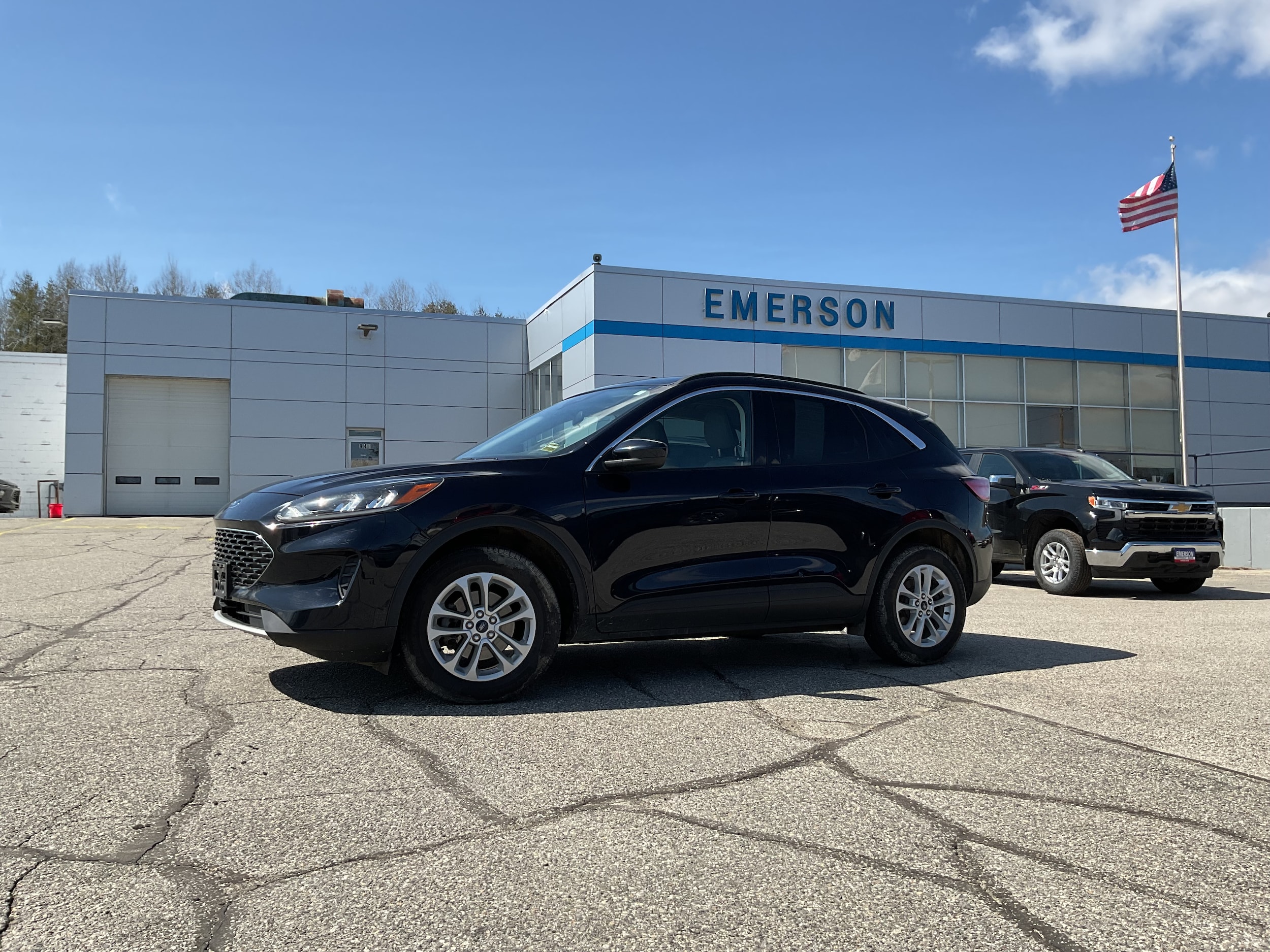 Used 2021 Ford Escape SE with VIN 1FMCU9G66MUA18738 for sale in Auburn, ME