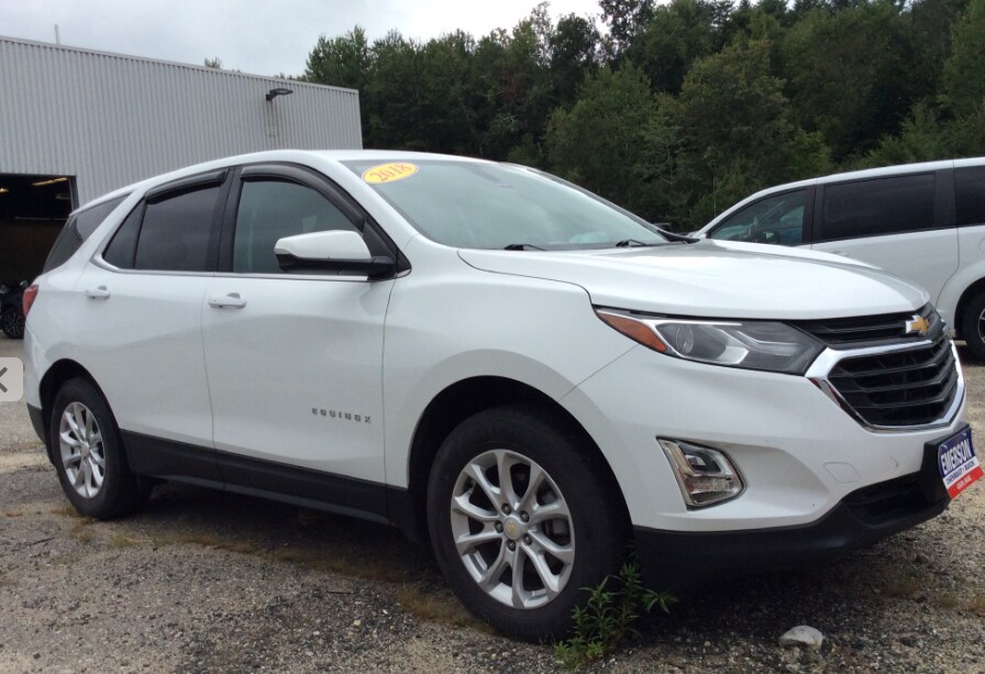 Used 2018 Chevrolet Equinox LT with VIN 2GNAXSEV5J6308393 for sale in Auburn, ME