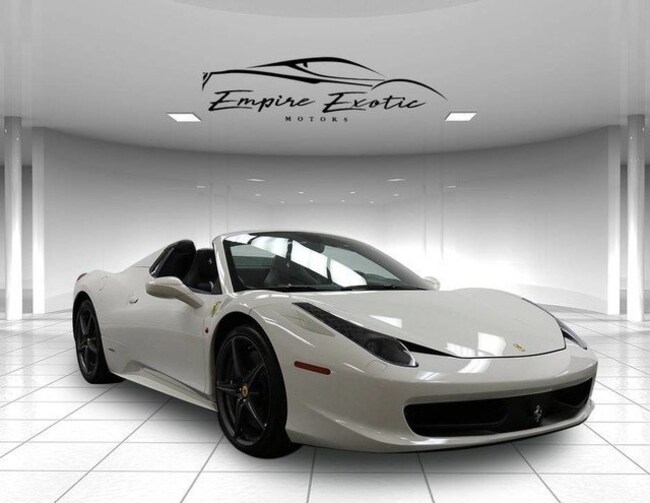 2014 Ferrari 458 Spider >> Bianco Avus 2014 Ferrari 458 Spider Base For Sale 2014 Ferrari 458 Spider >> Bianco Avus 2014 Ferrari 458 Spider Base For Sale