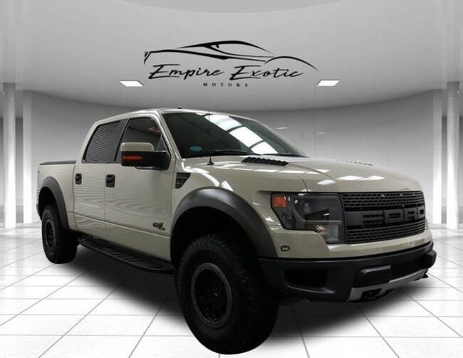 Pale Adobe Metallic 2013 Ford F 150 Svt Raptor For Sale