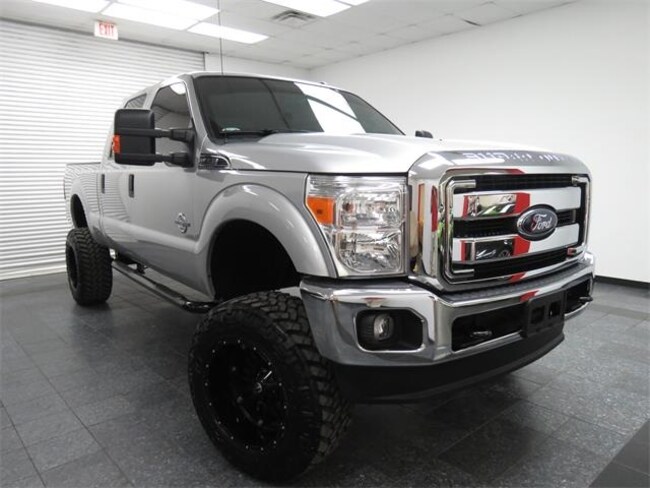 Ingot Silver Metallic 2016 Ford F 250 Xlt Diesel 4x4 Lifted For Sale