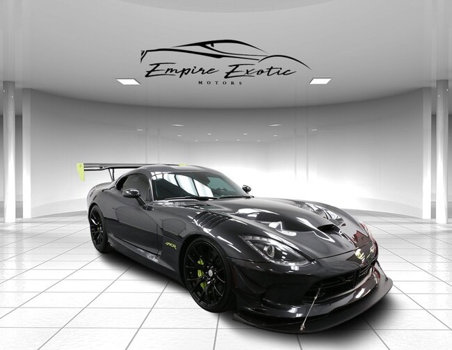 Gunmetal Pearl 2016 Dodge Viper Acr Extreme Aero Package For Sale