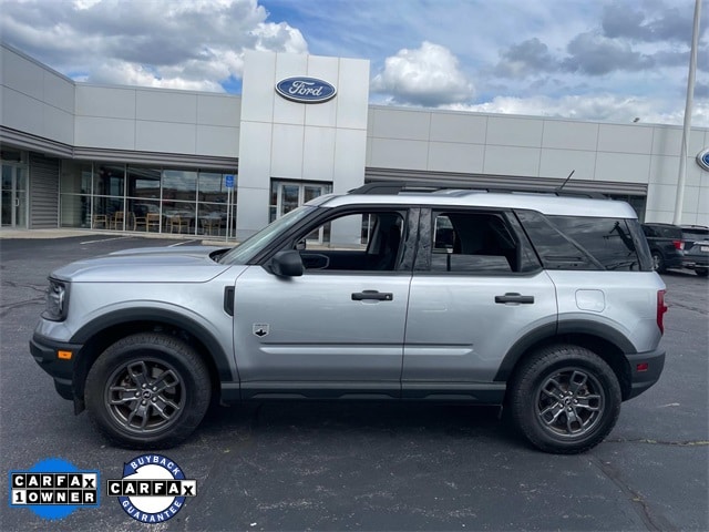 Certified 2022 Ford Bronco Sport Big Bend with VIN 3FMCR9B64NRE19285 for sale in Fall River, MA