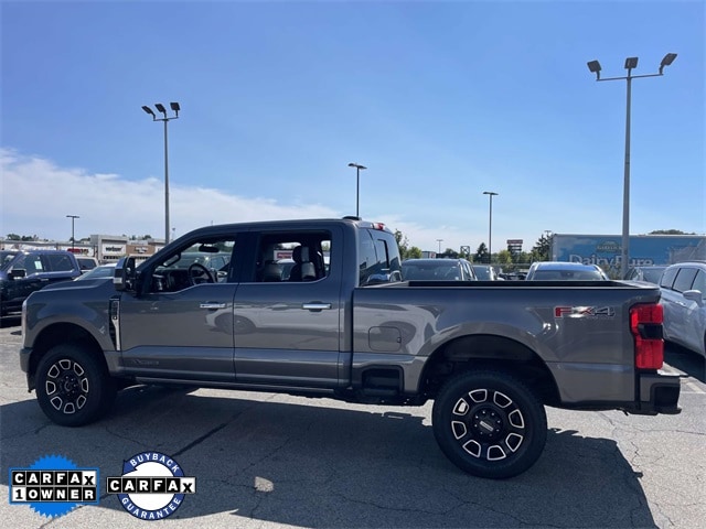 Certified 2023 Ford F-250 Super Duty Platinum with VIN 1FT8W2BT5PED95942 for sale in Fall River, MA