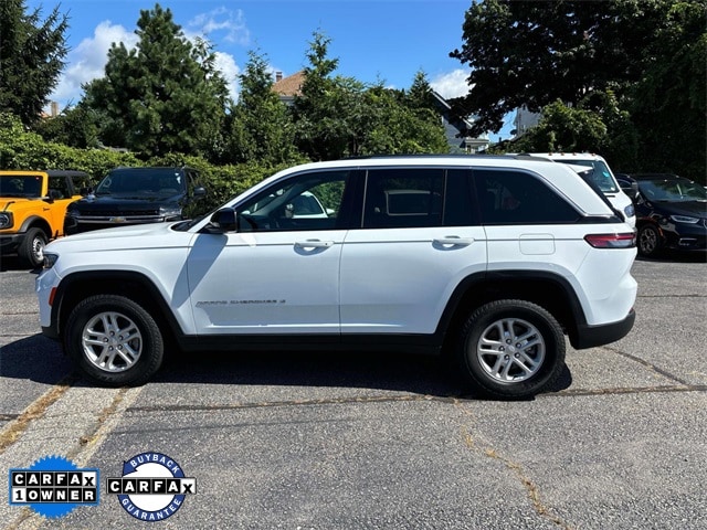 Used 2023 Jeep Grand Cherokee Laredo with VIN 1C4RJHAG4PC640929 for sale in Fall River, MA