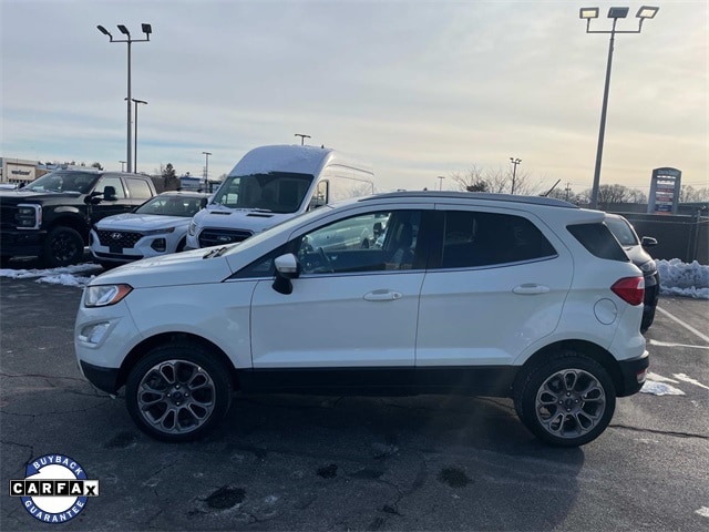 Used 2020 Ford Ecosport Titanium with VIN MAJ6S3KL9LC358526 for sale in Fall River, MA