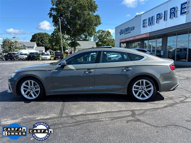 Used 2024 Audi A5 Sportback Premium Plus with VIN WAUFACF50RA014173 for sale in Fall River, MA