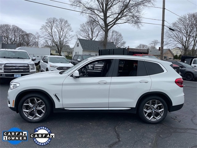 Used 2021 BMW X3 30i with VIN 5UXTY5C0XM9F11457 for sale in Fall River, MA