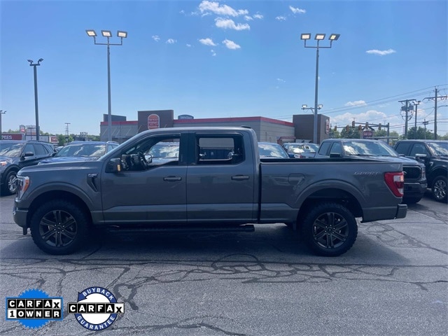 Used 2022 Ford F-150 Lariat with VIN 1FTFW1E59NFB07720 for sale in Fall River, MA