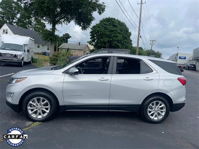 Certified 2021 Chevrolet Equinox LT with VIN 2GNAXUEV5M6120201 for sale in Fall River, MA