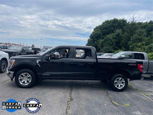 Certified 2021 Ford F-150 Lariat with VIN 1FTFW1ED6MFD02924 for sale in Fall River, MA