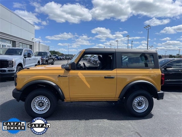 Used 2022 Ford Bronco 2-Door Base with VIN 1FMDE5AH1NLB60877 for sale in Fall River, MA