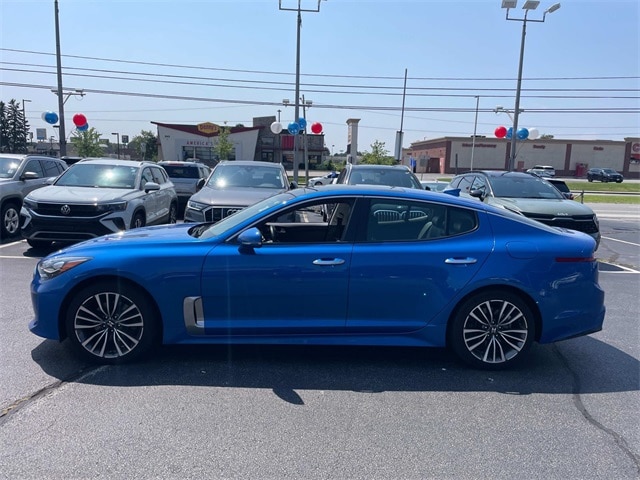 Used 2018 Kia Stinger Premium with VIN KNAE25LA8J6016623 for sale in Fall River, MA