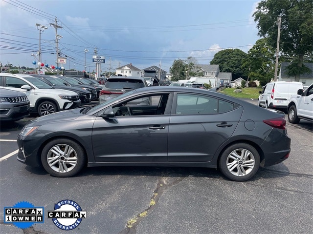 Used 2020 Hyundai Elantra SEL with VIN 5NPD84LF6LH631845 for sale in Fall River, MA