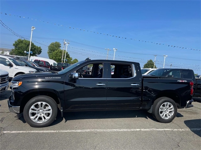 Used 2023 Chevrolet Silverado 1500 LTZ with VIN 2GCUDGED5P1108686 for sale in New Bedford, MA