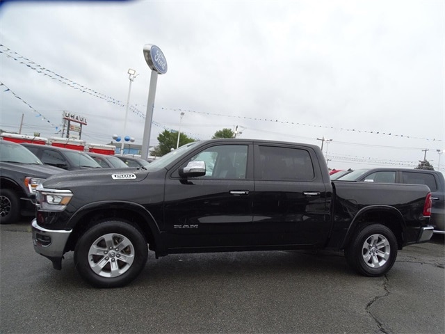 Used 2022 RAM Ram 1500 Pickup Laramie with VIN 1C6SRFJT4NN158854 for sale in New Bedford, MA