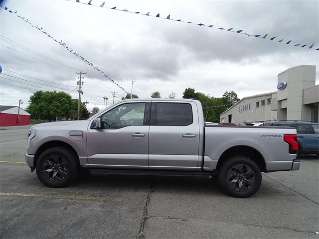 Used 2022 Ford F-150 Lightning Lariat with VIN 1FTVW1EL2NWG10628 for sale in New Bedford, MA
