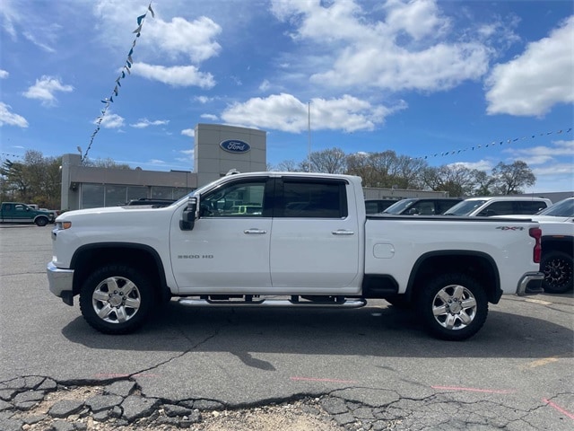 Used 2021 Chevrolet Silverado 3500HD LTZ with VIN 1GC4YUE73MF300786 for sale in New Bedford, MA