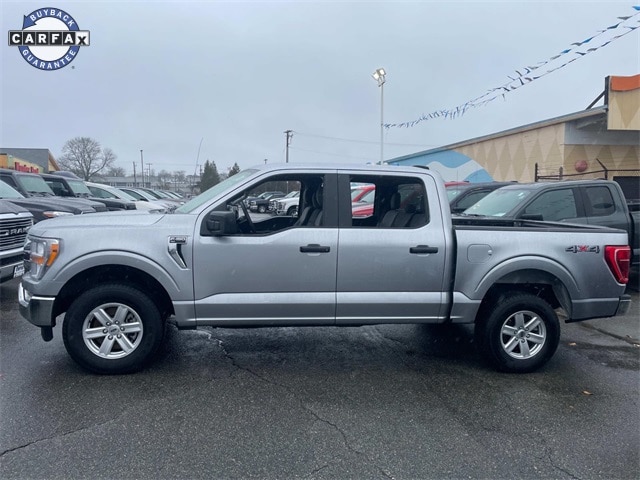 Used 2021 Ford F-150 XLT with VIN 1FTFW1E81MFA72048 for sale in New Bedford, MA