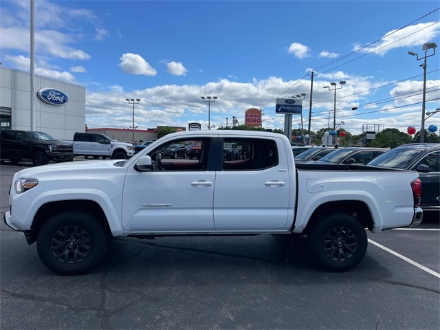 Used 2023 Toyota Tacoma SR5 with VIN 3TMCZ5ANXPM546113 for sale in New Bedford, MA