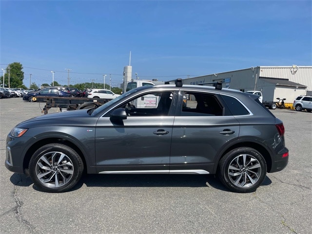 Used 2022 Audi Q5 Premium Plus with VIN WA1EAAFY1N2070134 for sale in New Bedford, MA