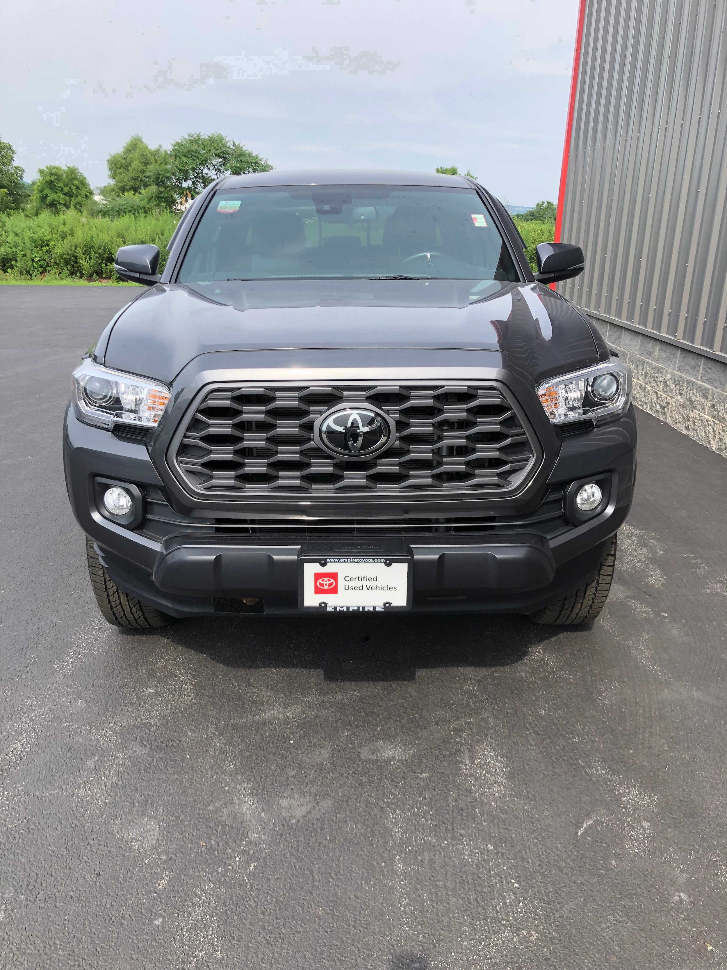 Certified 2021 Toyota Tacoma TRD Off Road with VIN 3TYCZ5AN3MT032278 for sale in Oneonta, NY