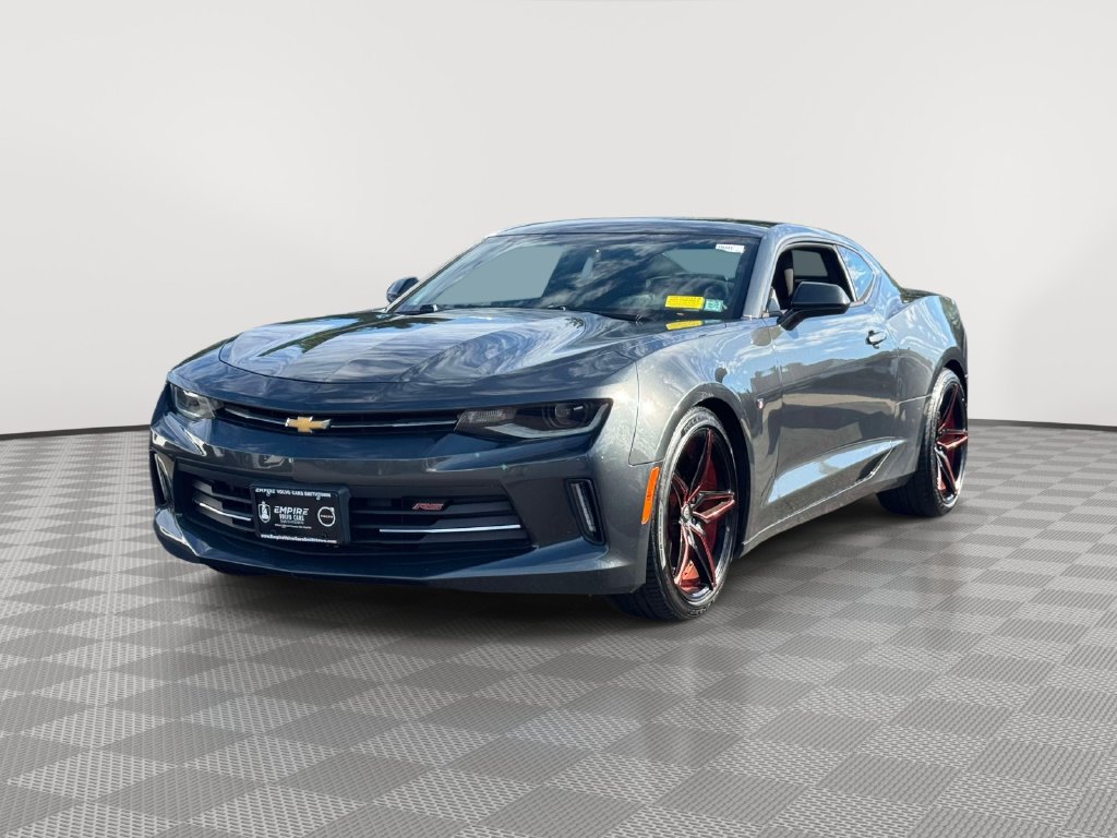 Used 2018 Chevrolet Camaro 1LT with VIN 1G1FB1RX6J0102150 for sale in Saint James, NY