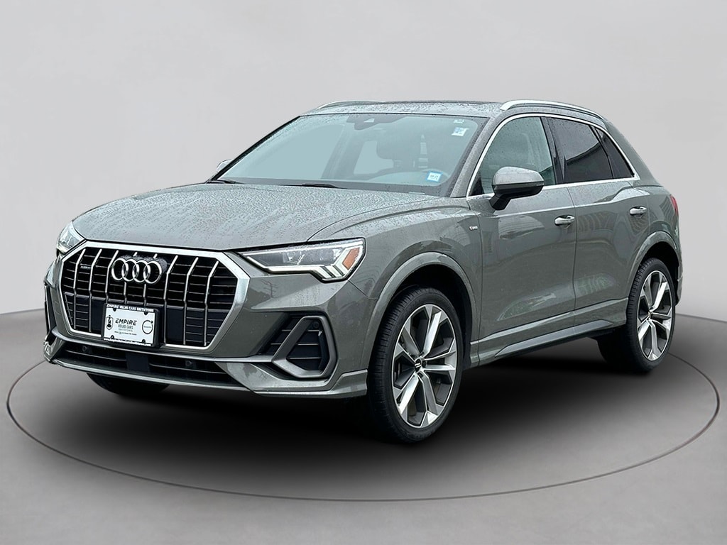 Used 2021 Audi Q3 S Line Premium Plus with VIN WA1EECF37M1009881 for sale in Saint James, NY