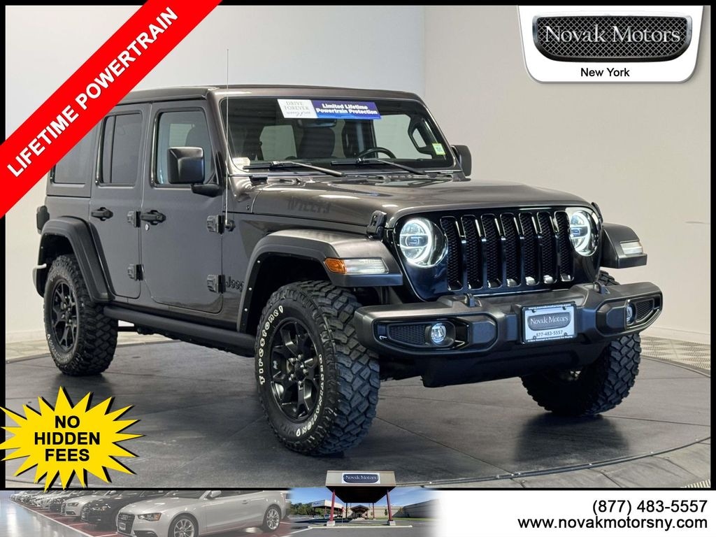 Used 2021 Jeep Wrangler Unlimited Willys SUV