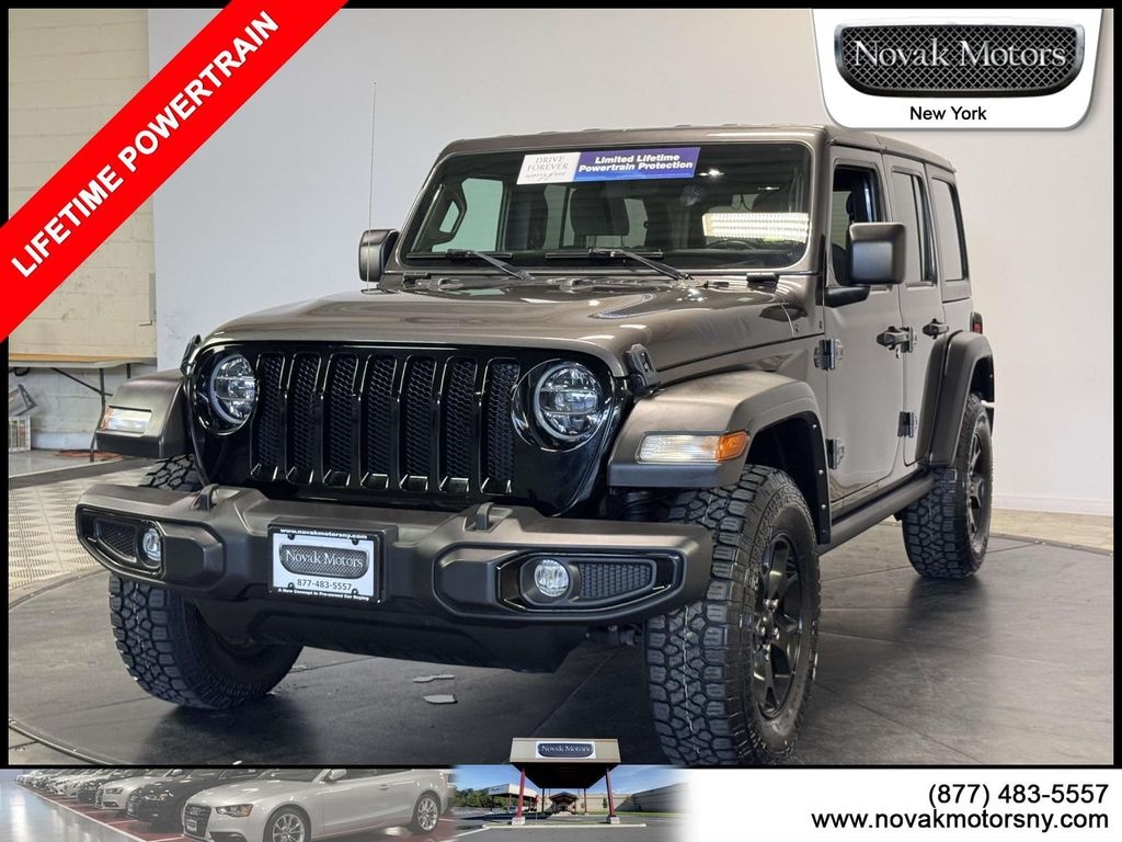 Used 2022 Jeep Wrangler Unlimited Willys SUV