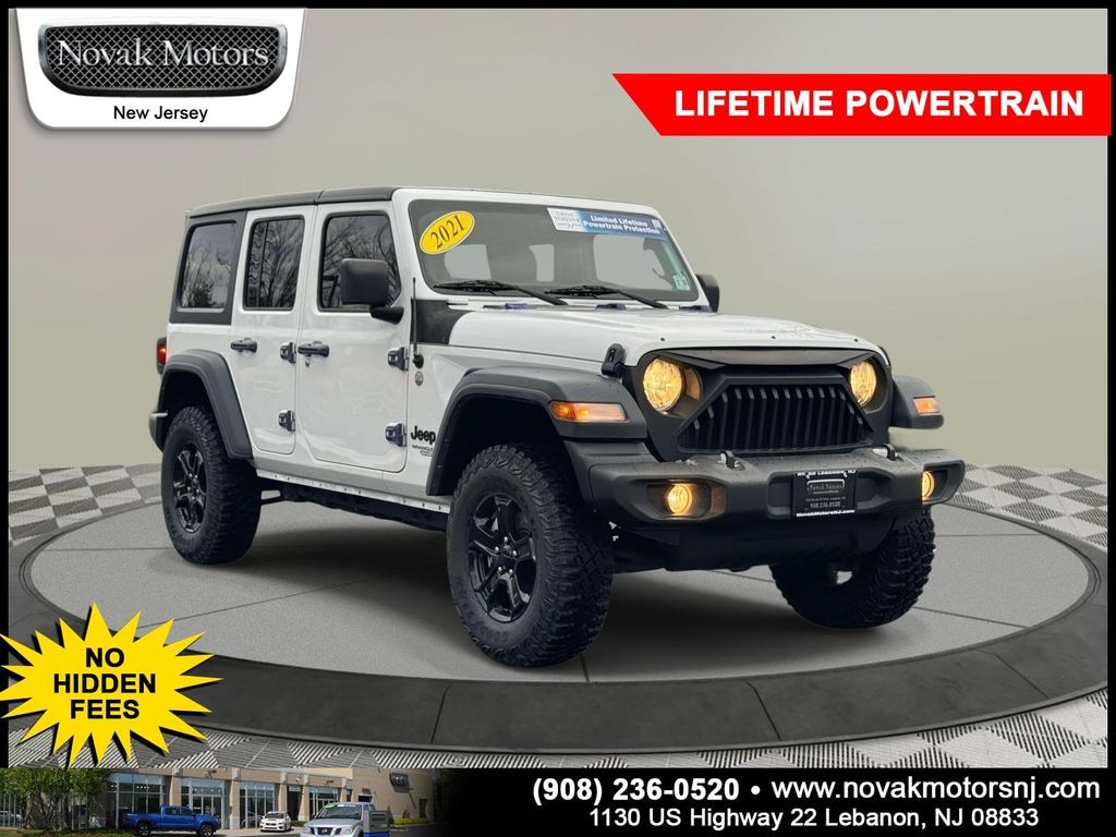 Used 2021 Jeep Wrangler Unlimited Sport S SUV