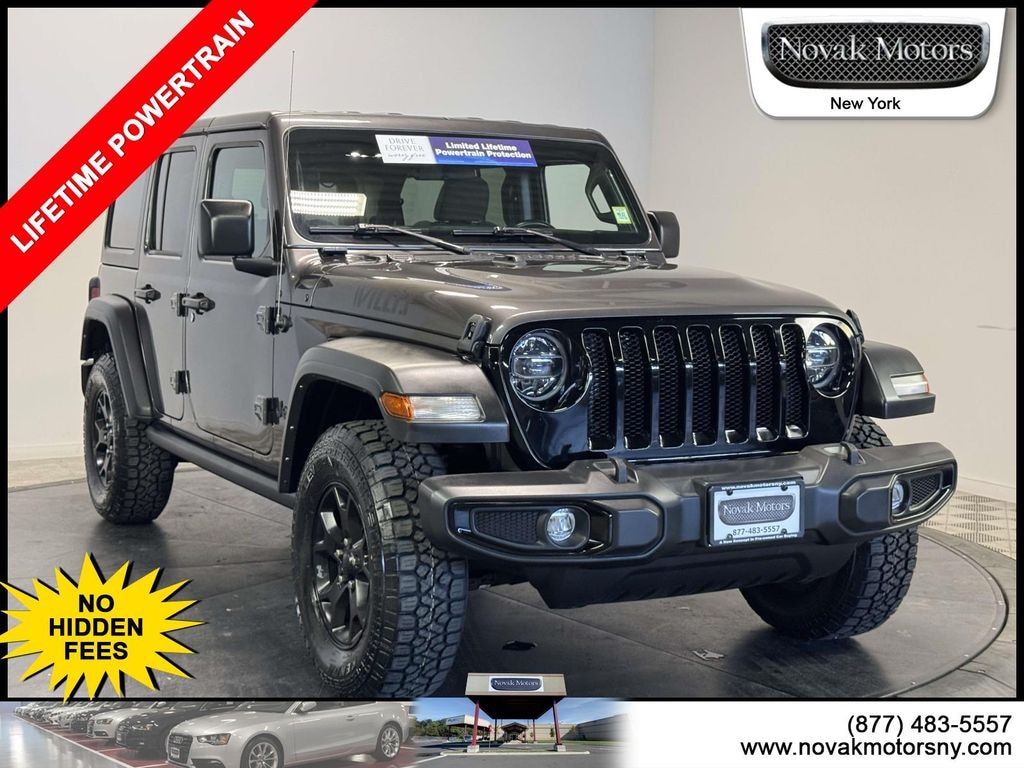 Used 2022 Jeep Wrangler Unlimited Willys SUV