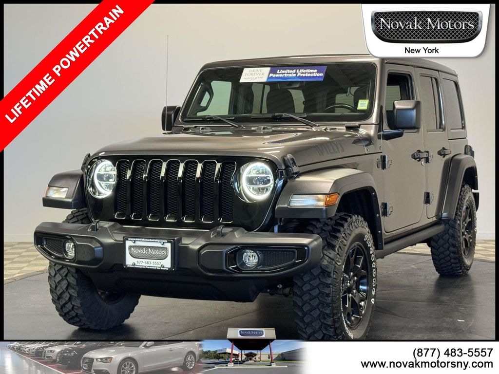 Used 2021 Jeep Wrangler Unlimited Willys SUV