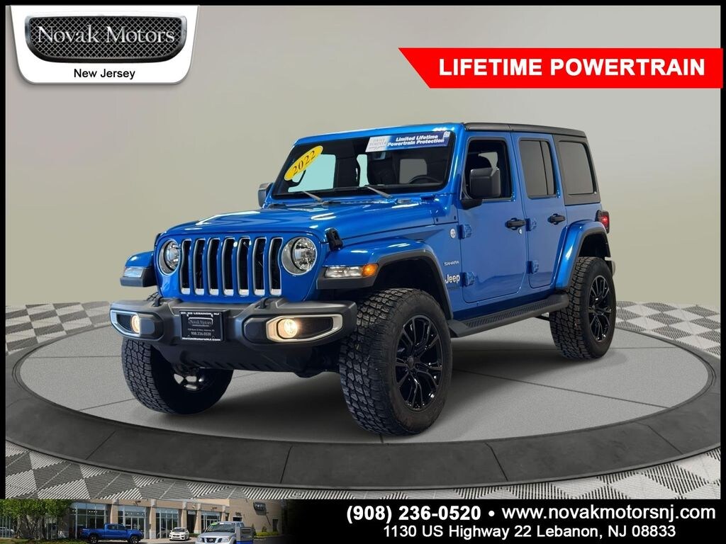 Used 2022 Jeep Wrangler Unlimited Sahara SUV
