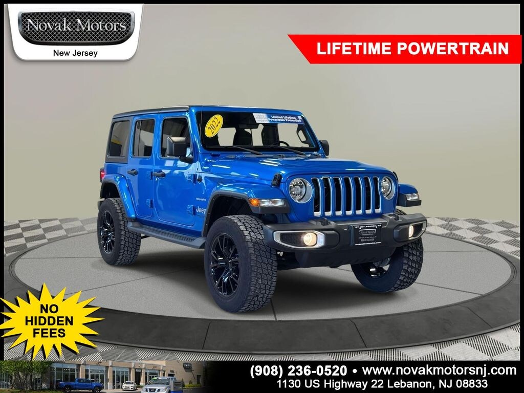 Used 2022 Jeep Wrangler Unlimited Sahara SUV
