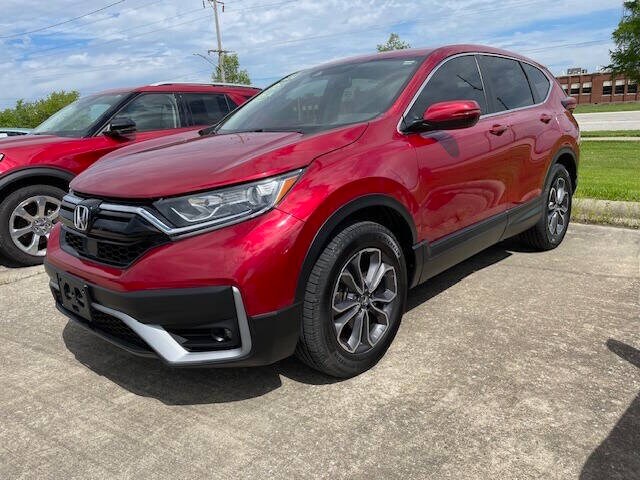 Used 2021 Honda CR-V EX-L with VIN 2HKRW2H81MH646247 for sale in Farina, IL