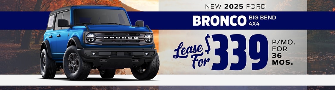 NJ DEALER BRONCO SPECIAL