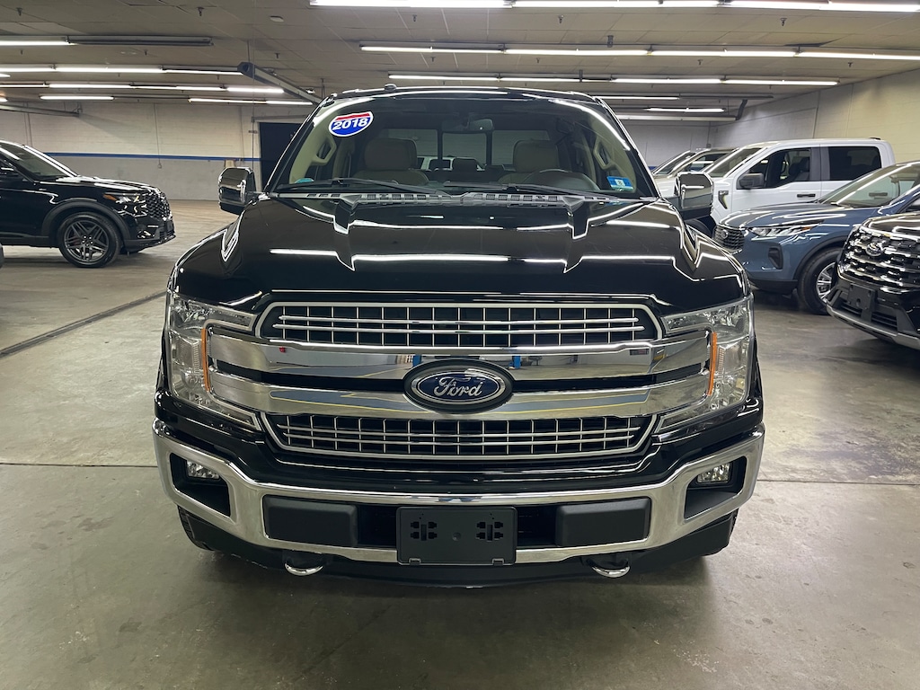 Used 2018 Ford F-150 LARIAT Crew Cab Short Bed Truck
