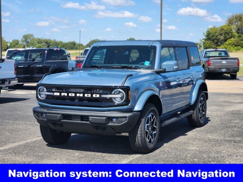 New 2024 Ford Bronco For Sale at Brian Toliver Ford of Quitman VIN