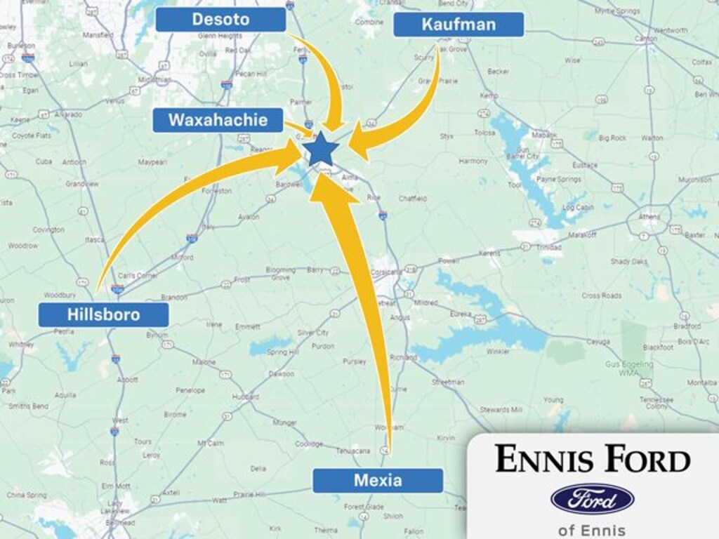 New 2025 Ford Explorer For Sale at Ennis Ford Inc. VIN 1FMUK7KHXSGB15072