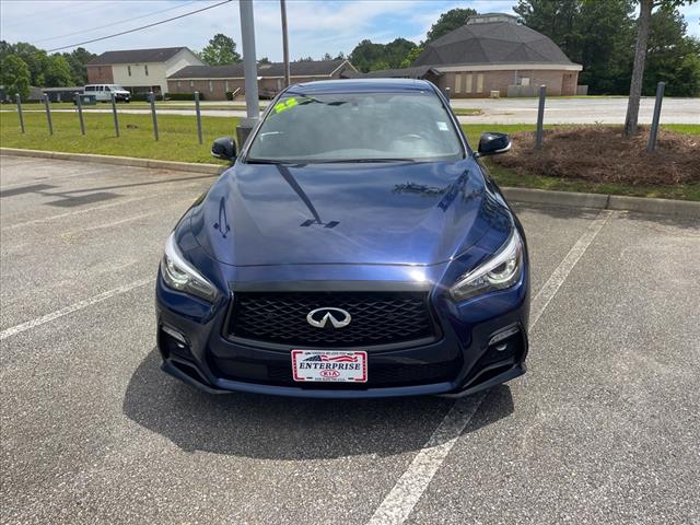 Used 2022 INFINITI Q50 RED SPORT with VIN JN1FV7DP5NM370312 for sale in Enterprise, AL